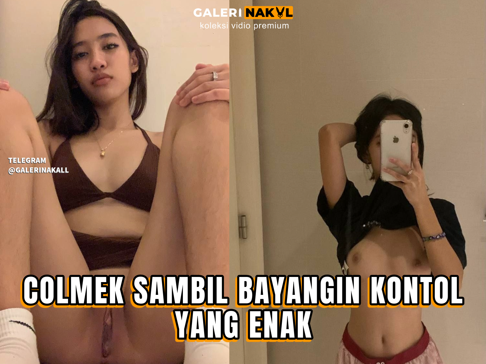 COLMEK NGEBAYANGIN KONTOL YANG ENAK